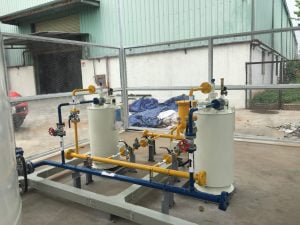 Thi công hệ thống bồn chứa gas tại nhà máy Polypia – ảnh 3