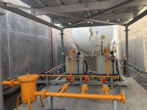 Thi công bồn gas cho nhà máy SUMITOMO RIKO VĨNH PHÚC
