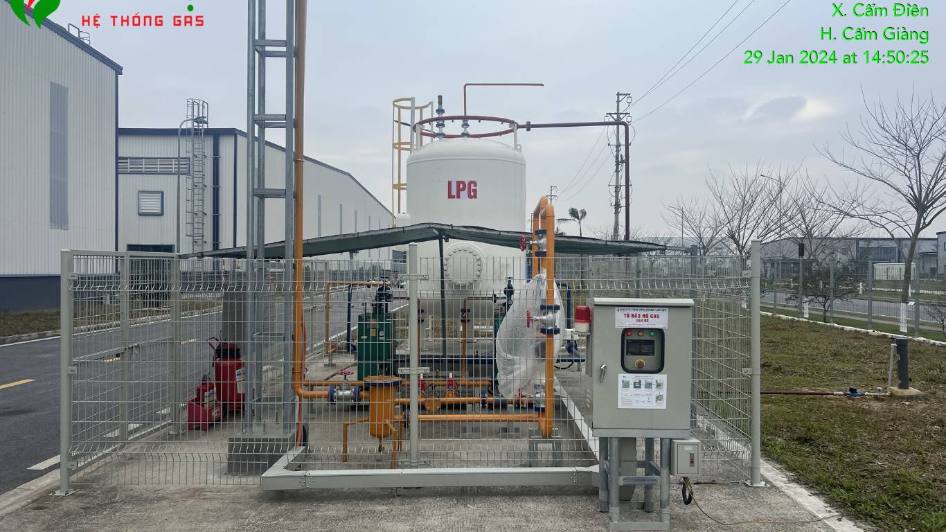 Lắp đặt hệ thống gas cho đài phun nhạc nước Ecopack Nghệ An – ảnh 2