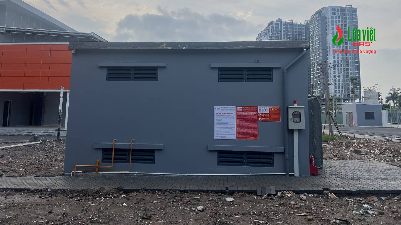 Lắp đặt hệ thống gas công nghiệp tại Trường quốc tế Singapore Hải Phòng – ảnh 3