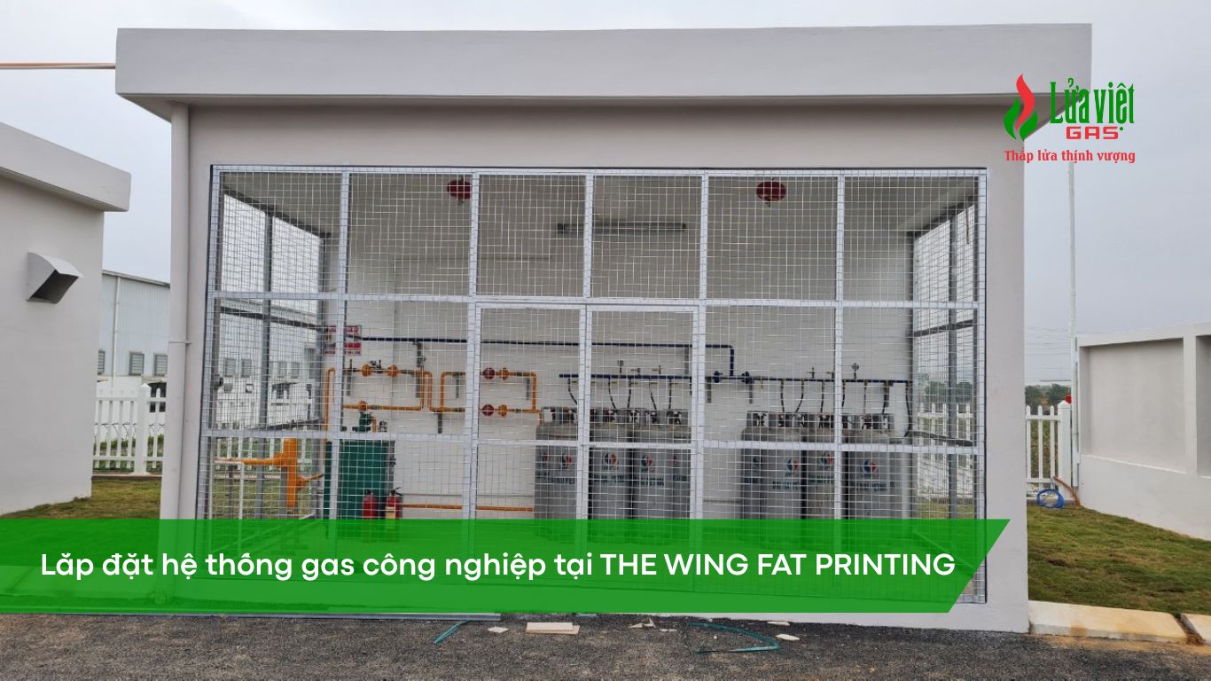 Hệ thống LPG tại The Wing Fat Printing Việt Nam