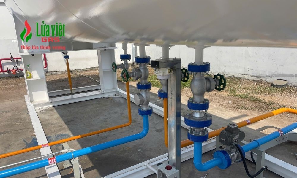 Bài toán cấp LPG cho dây chuyền sản xuất phụ tùng kim loại