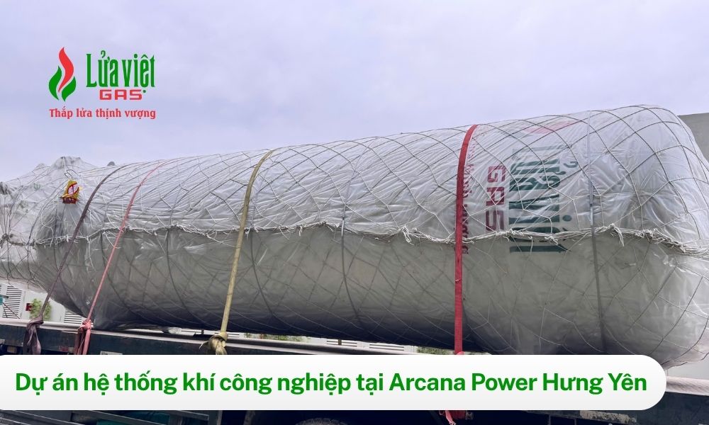 Lắp đặt hệ thống gas tại Arcana Power