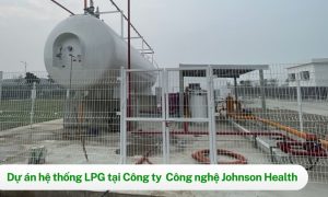 Lắp đặt hệ thống gas tại Công ty TNHH Công nghệ Johnson Health