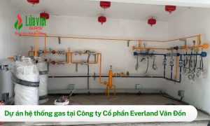 Lắp đặt hệ thống gas trung tâm tại Everland Vân Đồn