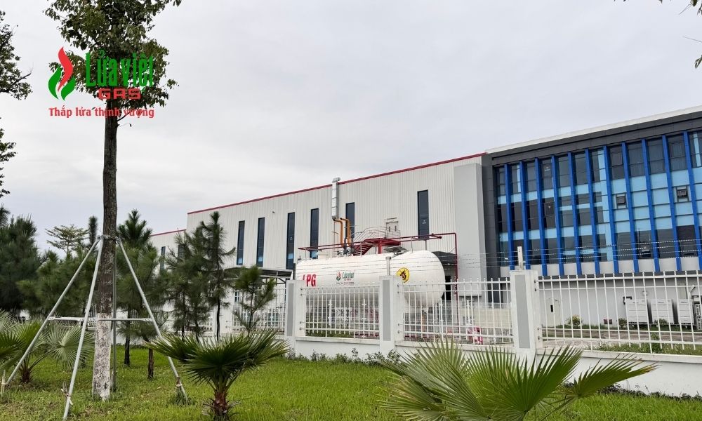 Lửa Việt Gas thi công hệ thống LPG cho nhà máy công nghệ