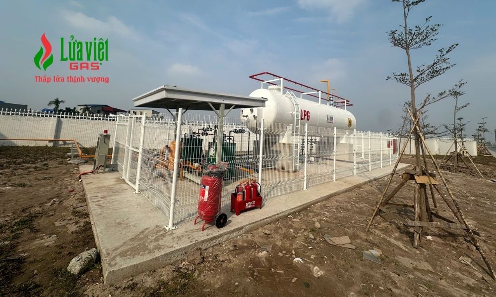 Lửa Việt Gas thi công hệ thống LPG cho nhà máy sản xuất đồ gia dụng