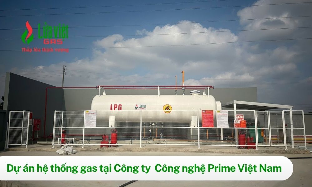 Lắp đặt hệ thống LPG tại Công Ty Công Nghệ Prime Việt Nam