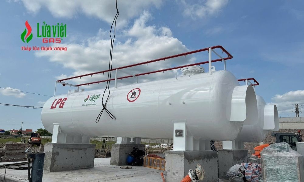 Lửa Việt Gas thi công hệ thống LPG cho nhà máy sản xuất thiết bị thể thao