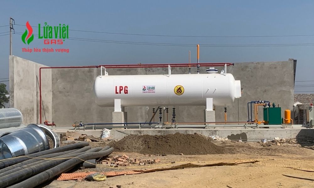 Lửa Việt Gas thi công hệ thống LPG cho nhà máy công nghiệp