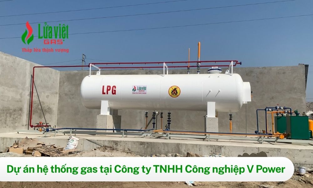 Lắp đặt hệ thống LPG tại Công Ty TNHH Công Nghiệp V Power