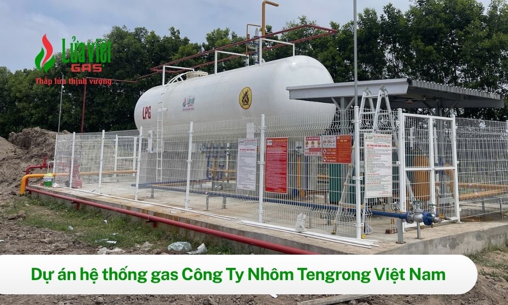 Lắp đặt hệ thống LPG tại nhà máy Nhôm Tengrong - Hưng Yên